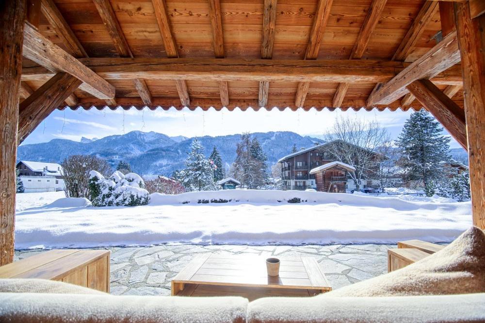 Residence Hoteliere La Renardiere Samoëns Buitenkant foto