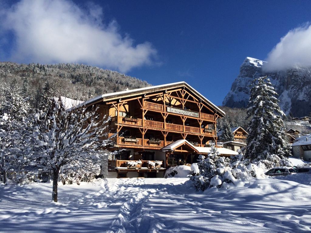 Residence Hoteliere La Renardiere Samoëns Buitenkant foto